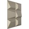 Ekena Millwork 19 5/8in. W x 19 5/8in. H Stratford EnduraWall Decorative 3D Wall Panel Covers 2.67 Sq. Ft. WP20X20STCSV - alternate 5